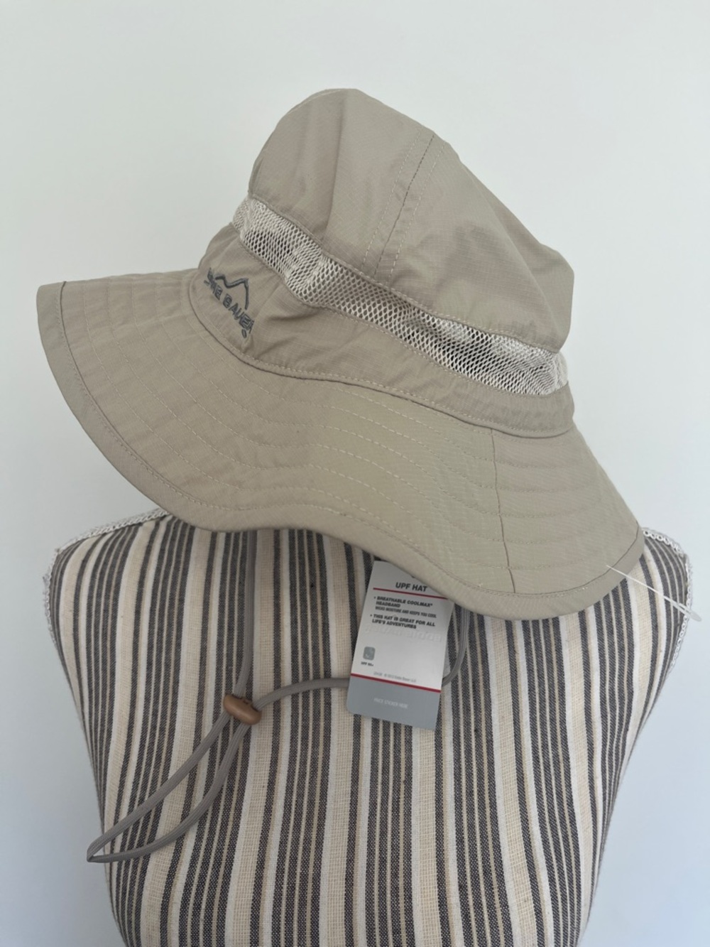 Eddie Bauer - Beige UPF Sun Hat with Mesh Vent
